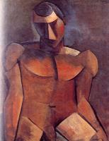 Picasso, Pablo - seated male nude